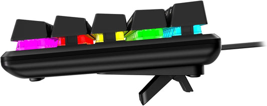 Alloy Origins 60 - Mechanical Gaming Keyboard, Ultra Compact 60% Form Factor, Double Shot PBT Keycaps, RGB LED Backlit, NGENUITY Software Compatible - Linear Red Switch,Black