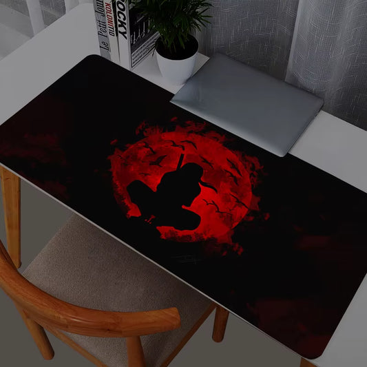 Naruto Itachi Uchiha Mouse Pads Gamer PC Computer Large 900X400 XXL Desk Mat Keyboard Anime Gaming Accessories Mousepad Carpet